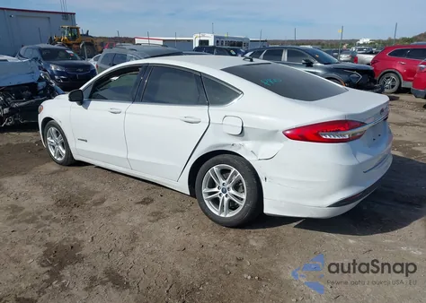 2018 Ford Fusion Hybrid Se from USA, damaged, VIN 3FA6P0LU5JR172908